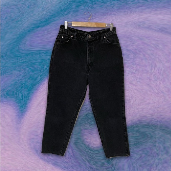 ♥︎ Levi’s RARE 631 Vintage Orange/White Tab Jeans ♥︎ - Picture 1 of 6